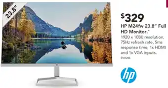 Harvey Norman HP M24fw 23.8" Full HD Monitor offer