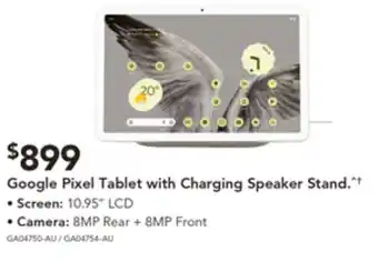 Google Pixel Tablet with Charging Speaker Stand