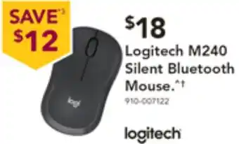 Harvey Norman Logitech M240 Silent Bluetooth Mouse offer