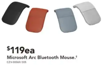 Harvey Norman Microsoft Arc Bluetooth Mouse offer
