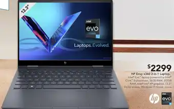 Harvey Norman HP Envy x360 2-in-1 Laptop offer