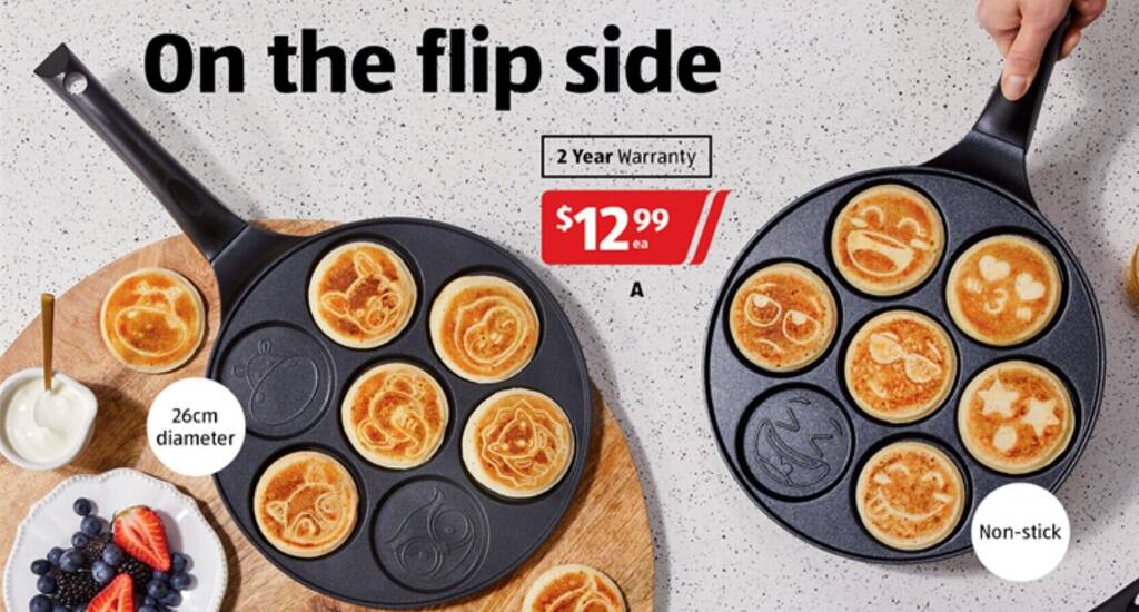A Pancake Pans offer at ALDI