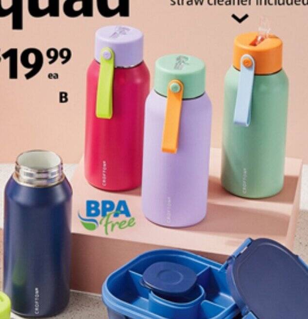 B Insulated Drink Bottle 1L offer at ALDI