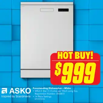 The Good Guys Freestanding Dishwasher offer