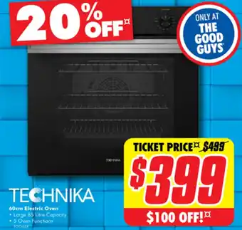 The Good Guys 60cm Electric Oven offer