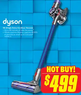 The Good Guys V8 Origin Extra Cordless Vacuum offer