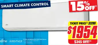 The Good Guys C7.1kW H8.0kW Reverse Cycle Split System offer