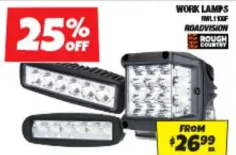 Autobarn WORK LAMPS offer