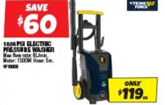 Autobarn 1885 PSI Electric Pressure Washer offer