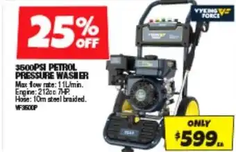 Autobarn 3500PSI PETROL PRESSURE WASHER offer