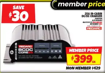 Autobarn 25A IN-CABIN DC/DC CHARGER offer
