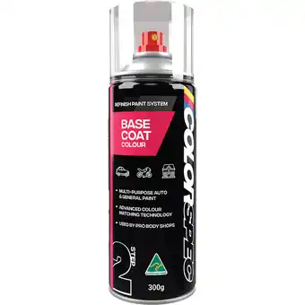 SuperCheap Auto COLORSPEC Basecoat Aerosol Paint - 300g offer