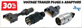Autobarn VOLTAGE TRAILER PLUGS & ADAPTORS offer