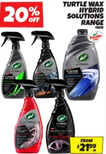 TURTLE WAX HYBRID SOLUTIONS RANGE