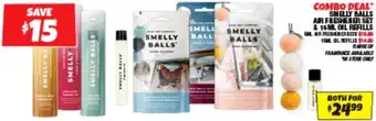 Autobarn COMBO DEAL SMELLY BALLS AIR FRESHENER SET &15ML OIL REFILLS offer