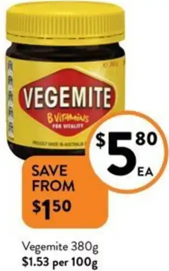 Vegemite 380g