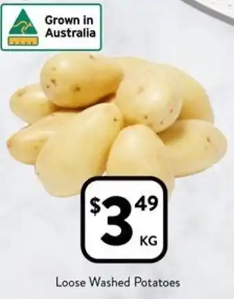 Foodworks Loose Washed Potatoes offer