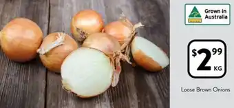 Foodworks Loose Brown Onions offer