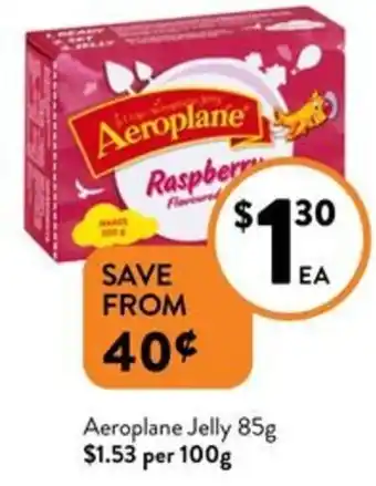 Foodworks Aeroplane Jelly 85g offer