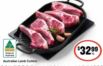 Ritchies Australian Lamb Cutlets offer