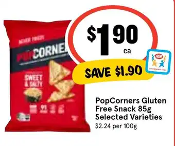 Ritchies PopCorners Gluten Free Snack 85g Selected Varieties offer
