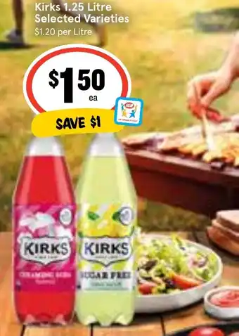 Kirks 1.25 Litre Selected Varieties