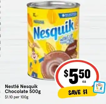 Nestlé Nesquik Chocolate 500g