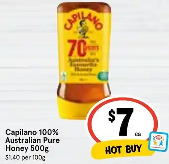 Ritchies Capilano 100% Australian Pure Honey 500g offer