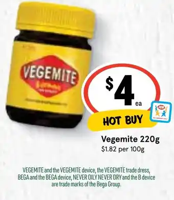 Ritchies Vegemite 220g offer