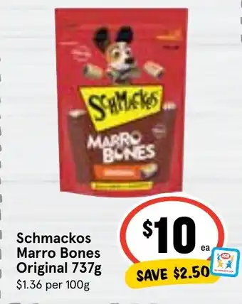 Ritchies Schmackos Marro Bones Original 737g offer