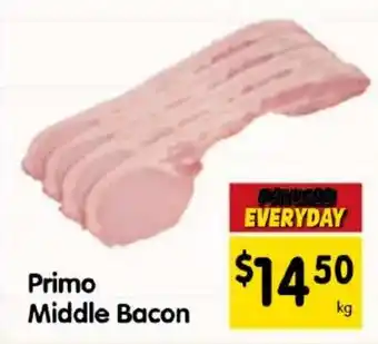 Spar Primo Middle Bacon offer