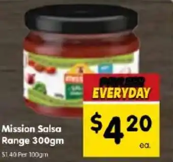 Spar Mission Salsa Range 300gm offer