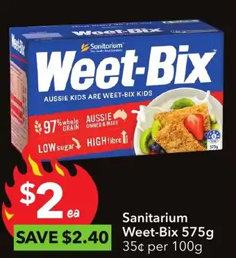 Ritchies Sanitarium Weet-Bix 575g offer