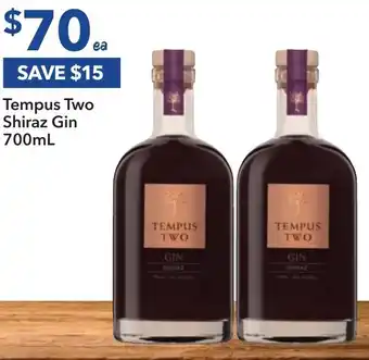 Ritchies Tempus Two Shiraz Gin 700mL offer