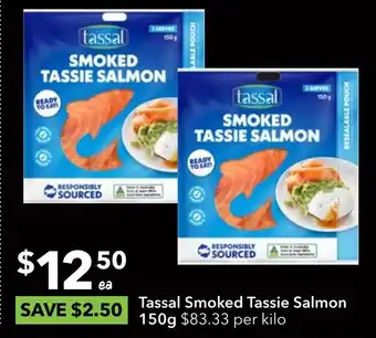 Ritchies Tassal Smoked Tassie Salmon 150g offer
