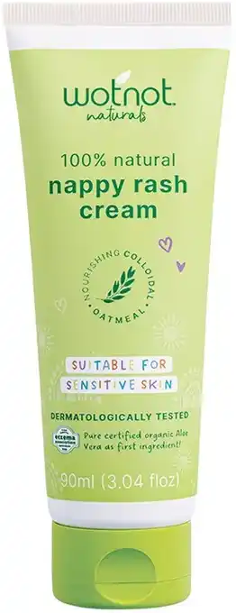 healthylife Wotnot Natural Nappy Rash Cream & Baby Balm 90ml offer