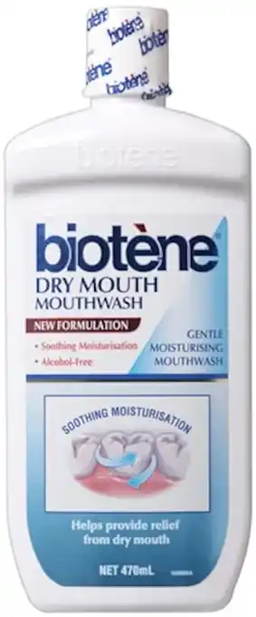 Biotene Dry Mouth Relief Mouthwash Fresh Mint 470ml