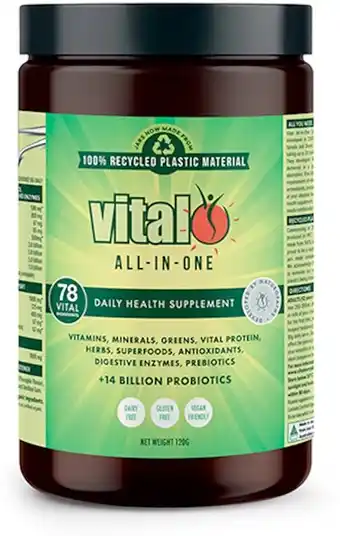 healthylife Vital All-in-One Daily Health Supplement Powder 120g offer
