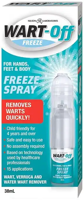healthylife Wart Off Freeze Spray Wart Remover 38ml offer