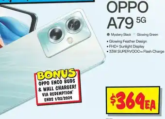 JB Hi-Fi OPPO A79 5G offer