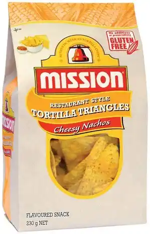 IGA Mission Tortilla Corn Chips 230g Selected Varieties offer