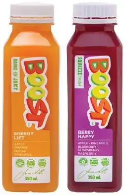 IGA Boost Juice Energy Lift or Berry Happy 350mL offer