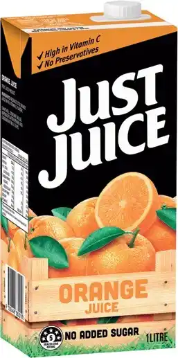 IGA Just Juice 1 Litre Selected Varieties offer