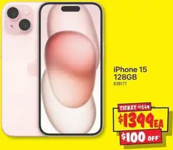 JB Hi-Fi iPhone 15 128GB offer