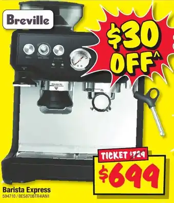 JB Hi-Fi Breville Barista Express offer