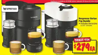 JB Hi-Fi Nespresso Vertuo Pop Bundle offer