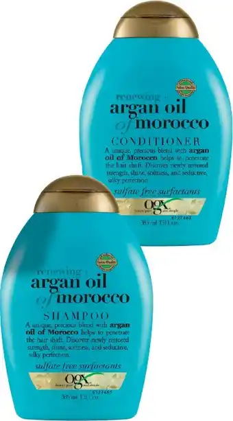IGA OGX Shampoo or Conditioner 385mL Selected Varieties offer