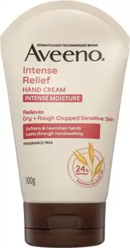 IGA Aveeno Intense Relief Hand Cream 100g offer