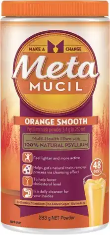 IGA Metamucil Orange Smooth Powder 283g or Granules 528g offer