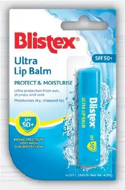 IGA Blistex Ultra Lip Balm SPF50+ 4.25g offer
